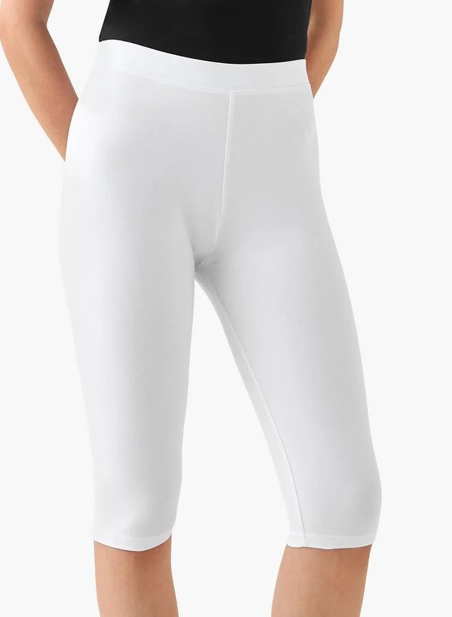سبلاش فيڤ Pack of 3 Elasticated Knee Length Leggings